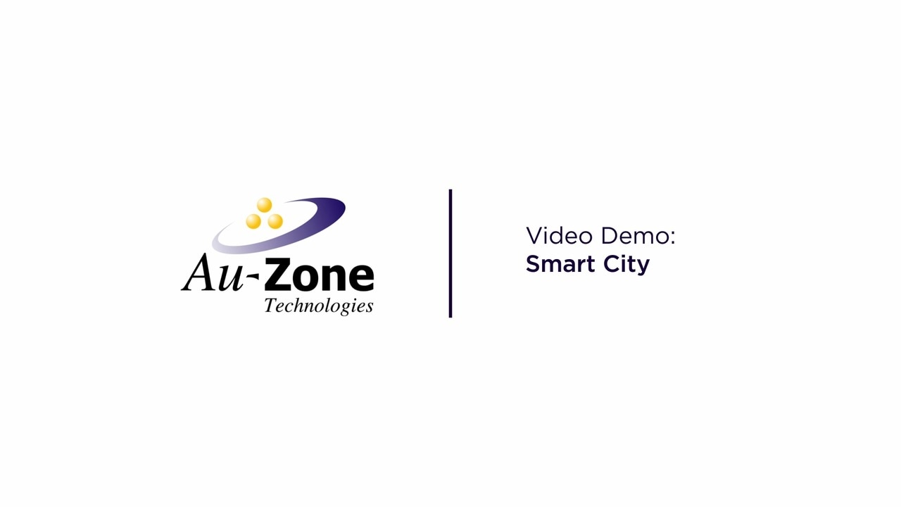 Au-Zone智能城市演示与DeepView Vision Starter Kit | Micro